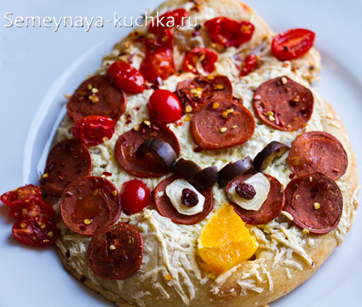 пицца на детский праздник Angry Birds